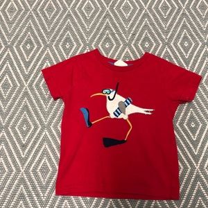 Mini Boden appliqué tee.